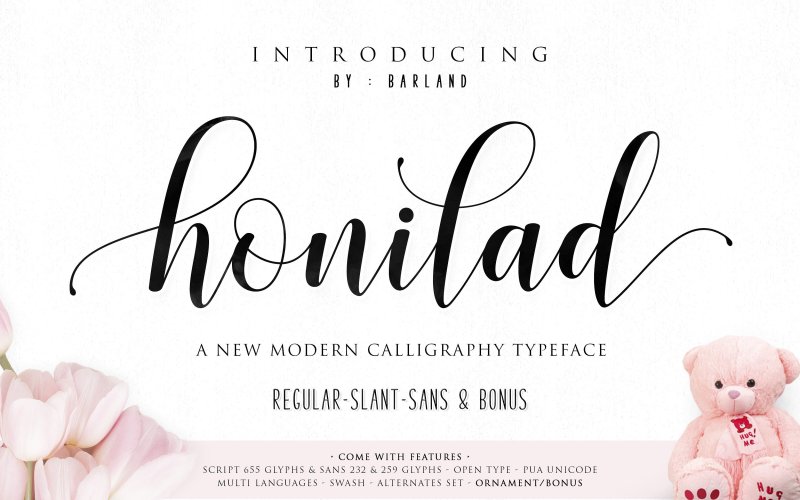 Honilad Script Font