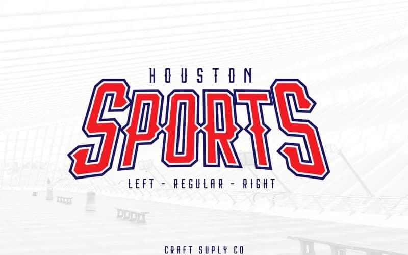 Houston Sports Font Family