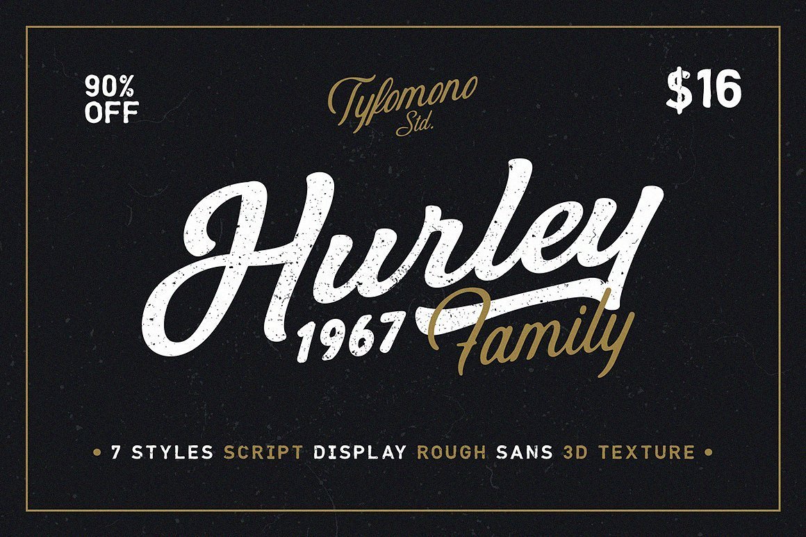 Hurley Font Family