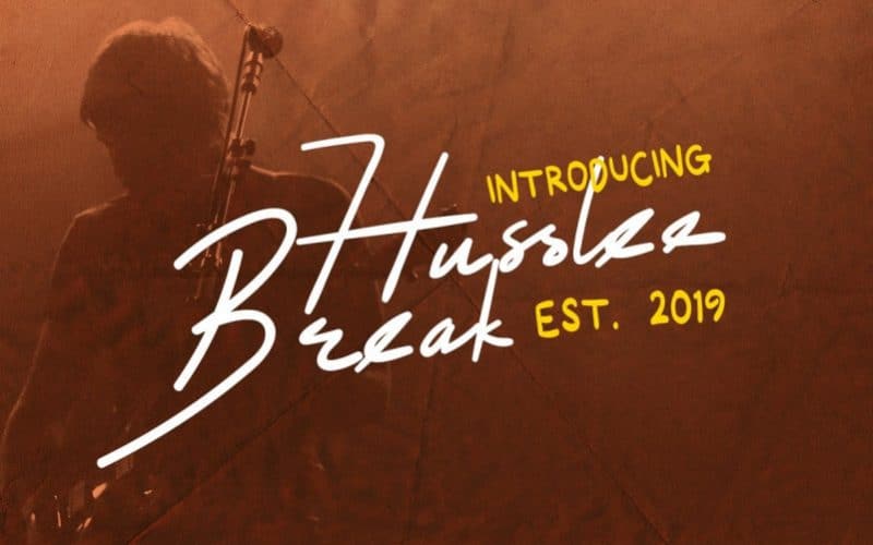 Husslee Break Handwritten Font