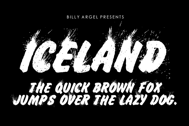 Iceland Script Font