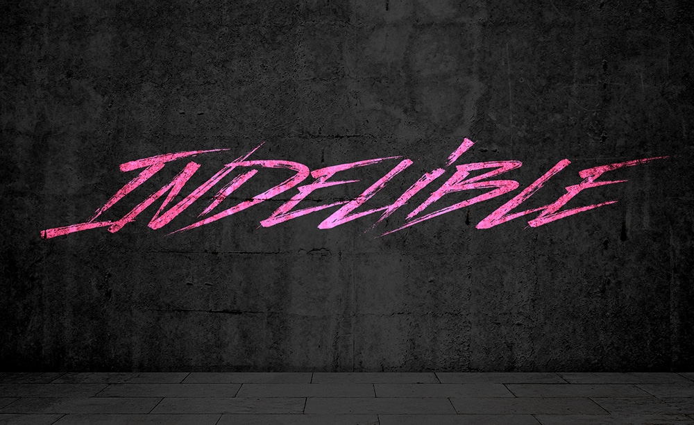 Indelible Font