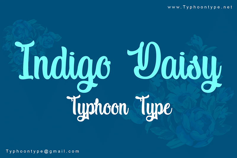 Indigo Daisy Font