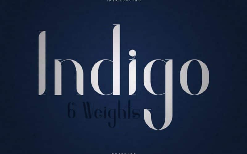 Indigo Typeface
