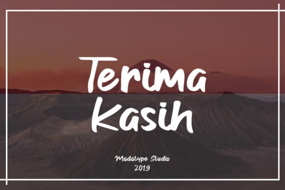 Indonesia Merdeka Font