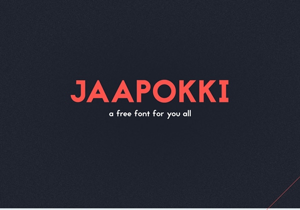 Jaapokki Typeface
