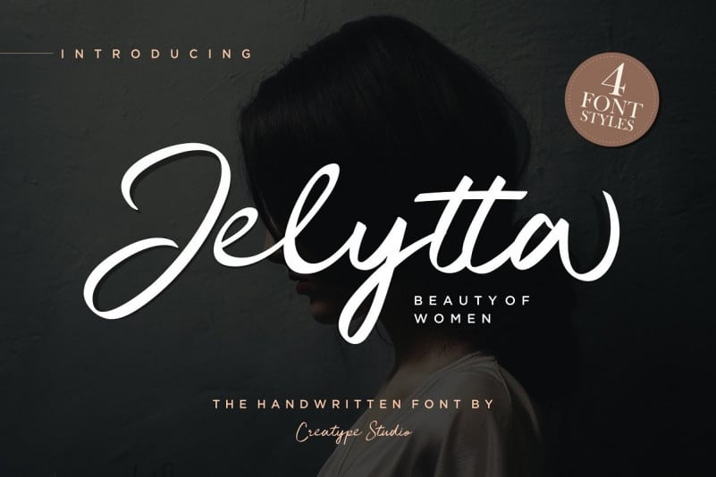 Jelytta Script Font