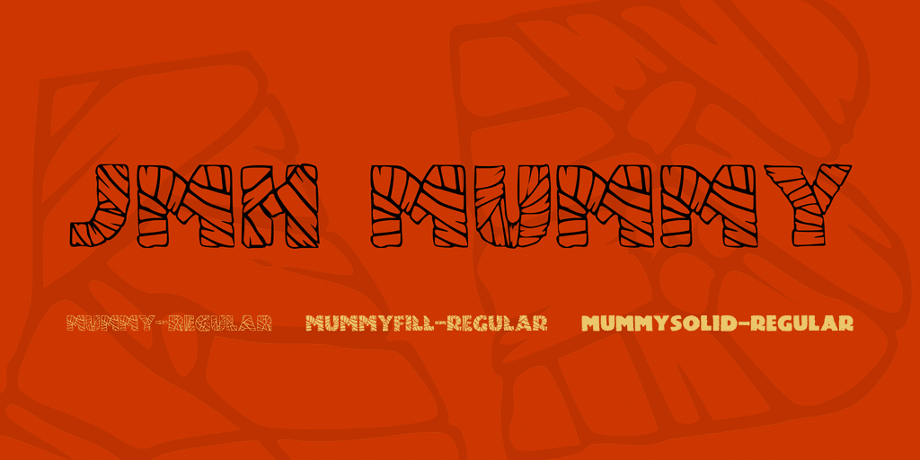 Jmh Mummy Font