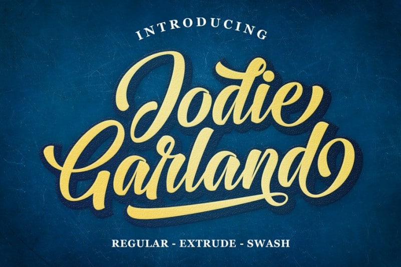 Jodie Garland Script Font