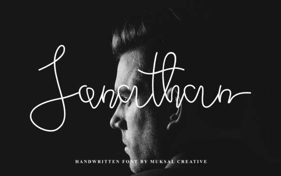 Jonathan Handwritten Font