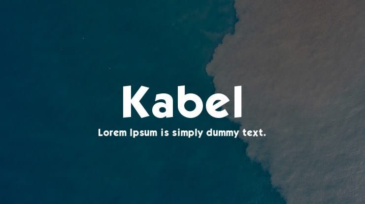 Kabel Font Free