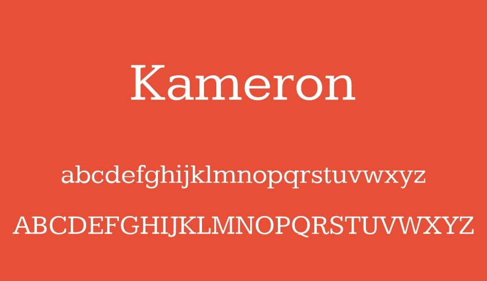 Kameron Font