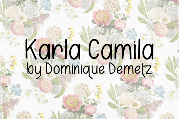 Karla Camilla Script Font