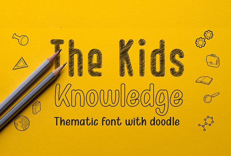 Kids Knowledge Font