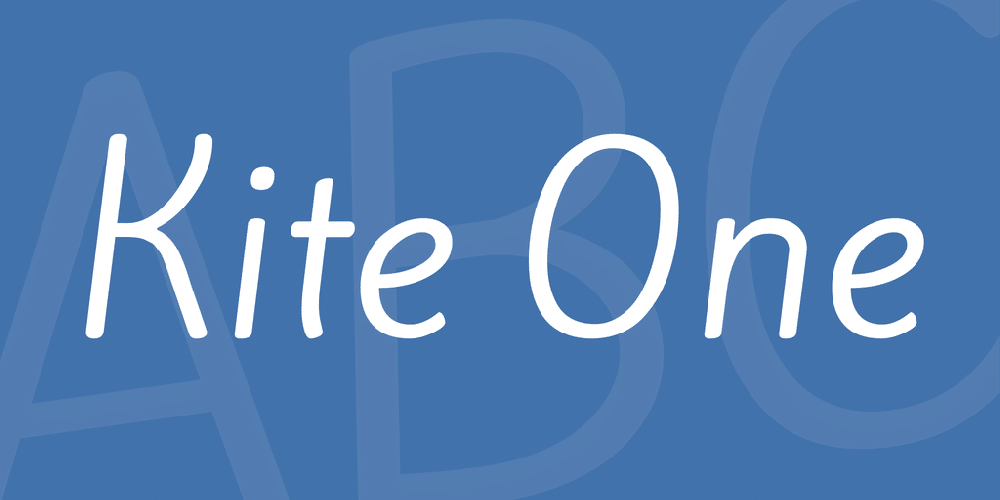 Kite One Font