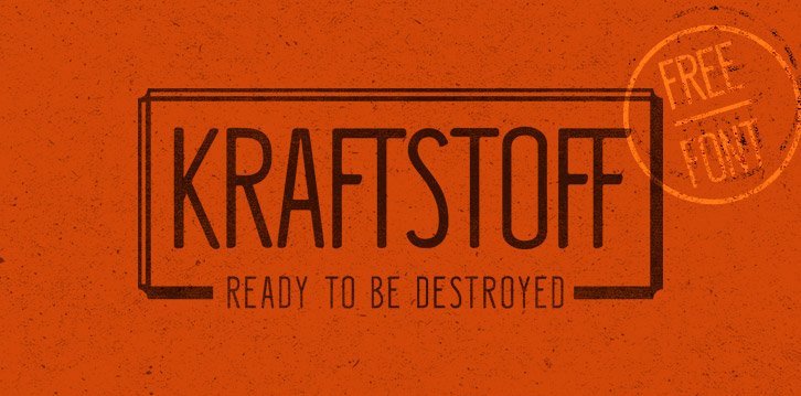Kraftstoff Font
