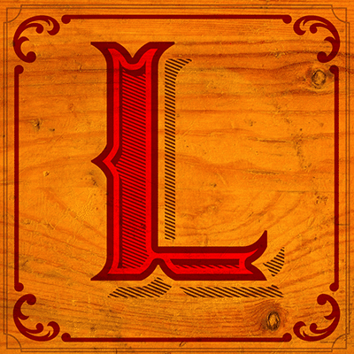 Lakester Inline Layer Font