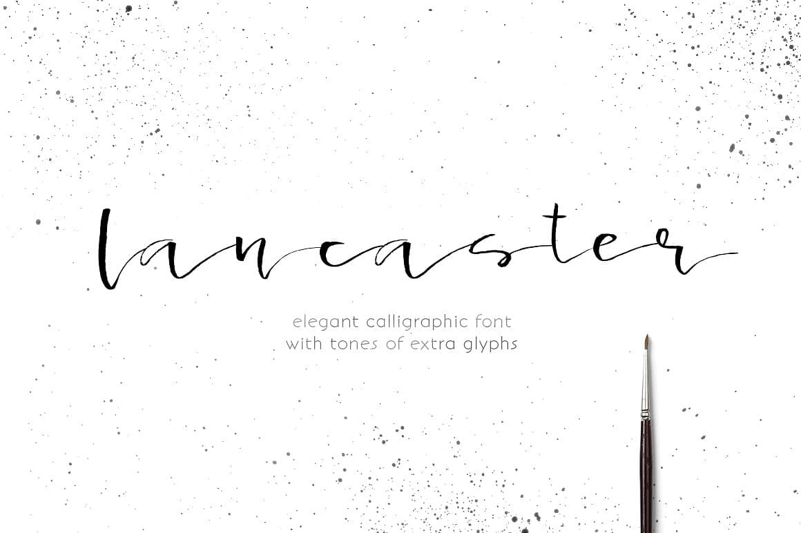 Lancaster Calligraphic Font