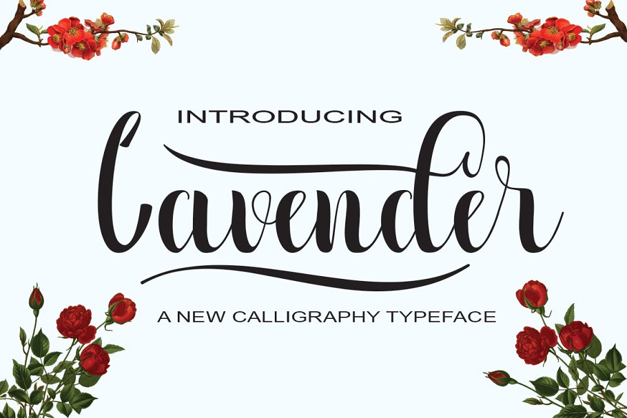 Lavender Script Font