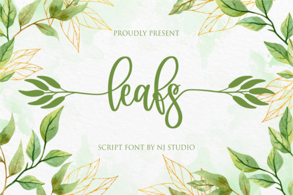 Leafs Script Font