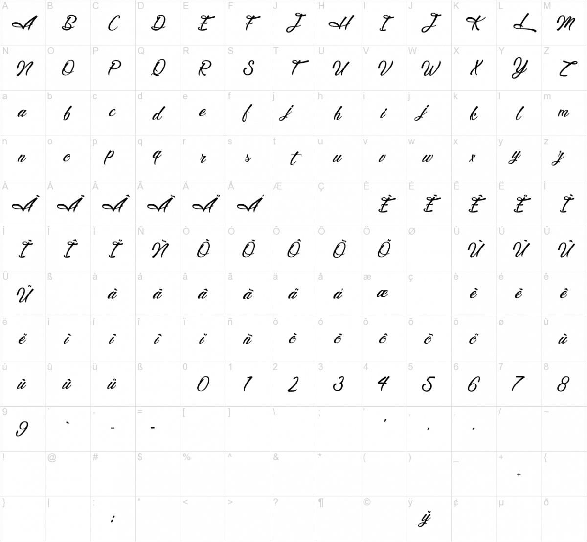 Legendary Hollywood Font