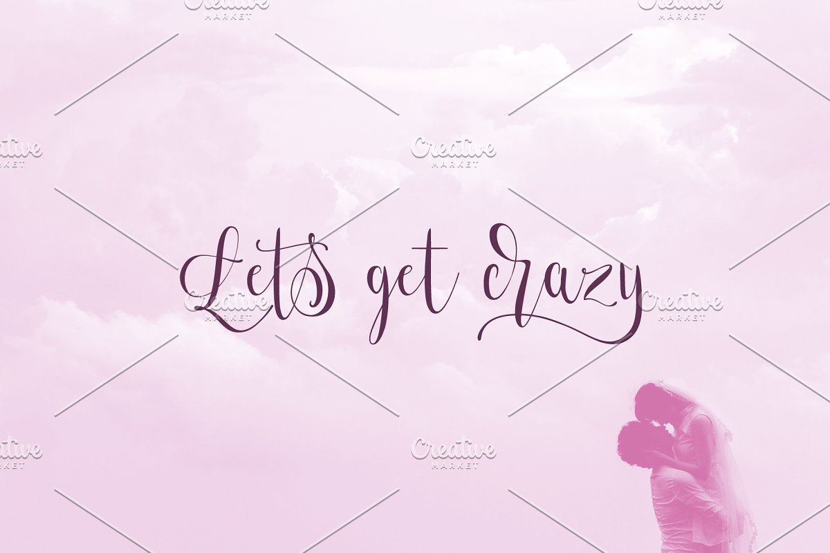 Lets Get Crazy Font Duo