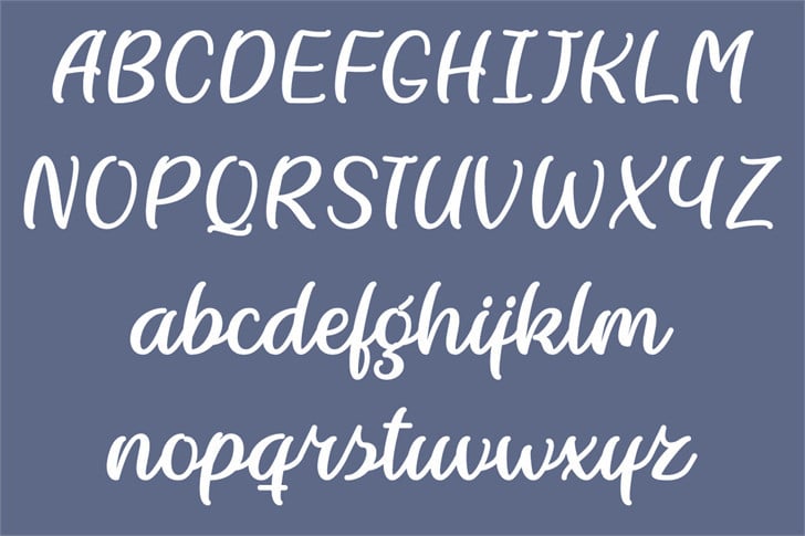 Lightning Crashes Script Font