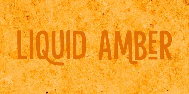 Liquid Amber Font Free Download