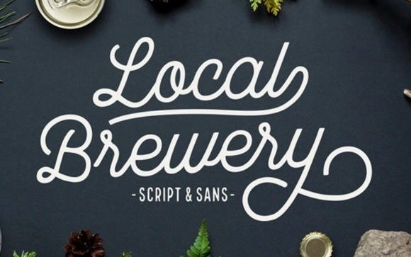 Local Brewery Script Font