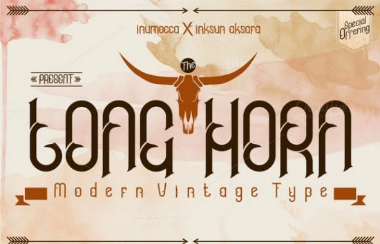 Longhorn Font