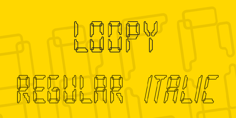 Loopy Font