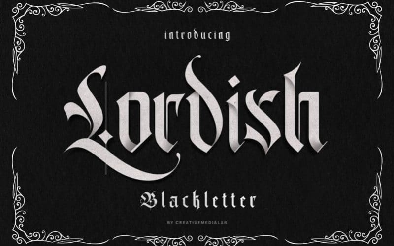 Lordish Typeface