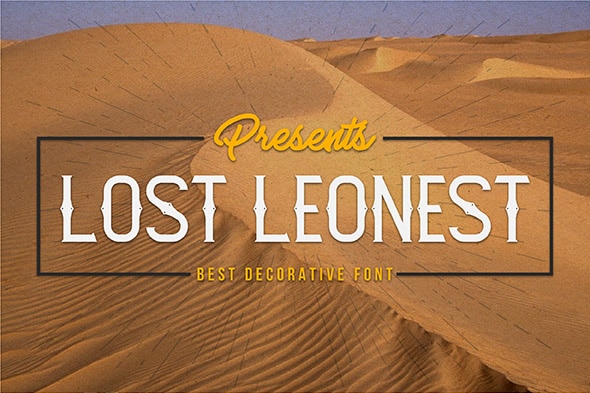Lost Leonest Font