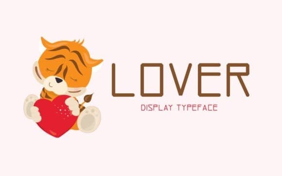 Lover Display Font