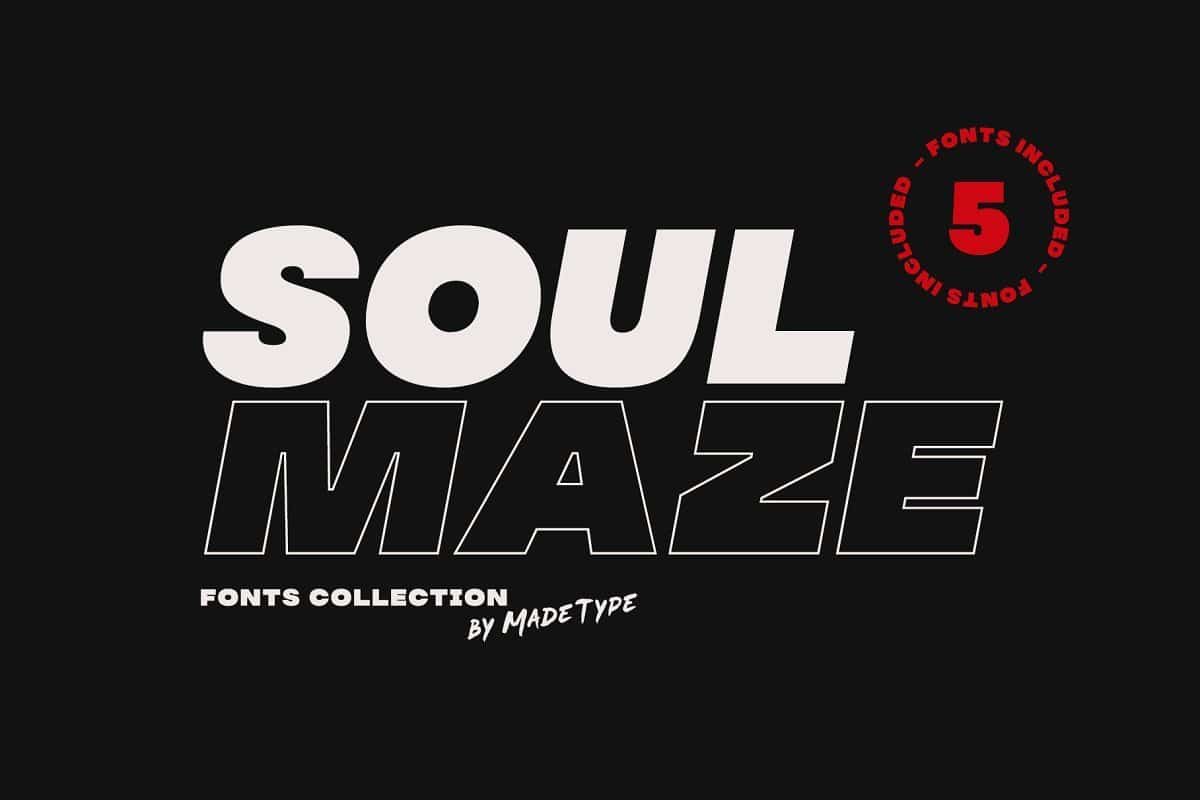 MADE Soulmaze Font Collection