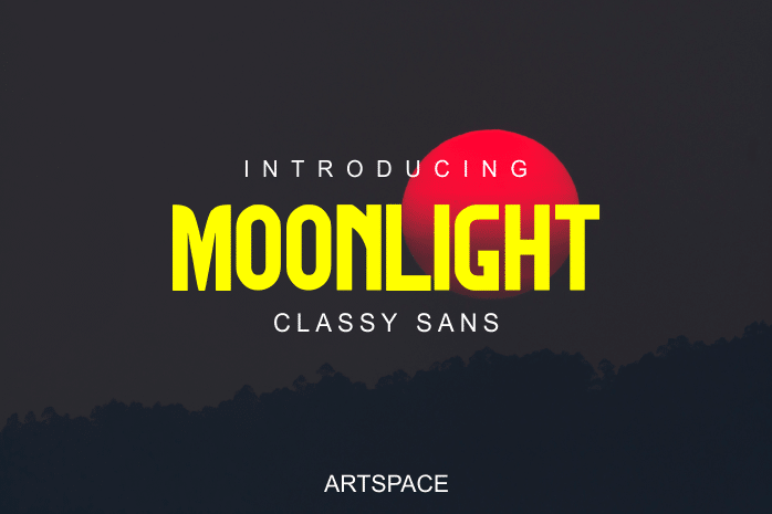 MOONLIGHT SANS FONT