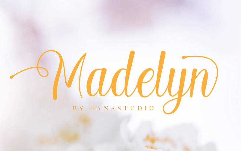 Madelyn Script Font