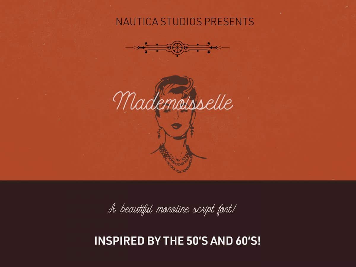 Mademoiselle Script Font