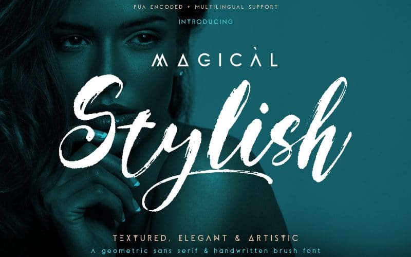 Magical Stylish Brush Font
