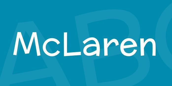 McLaren Font