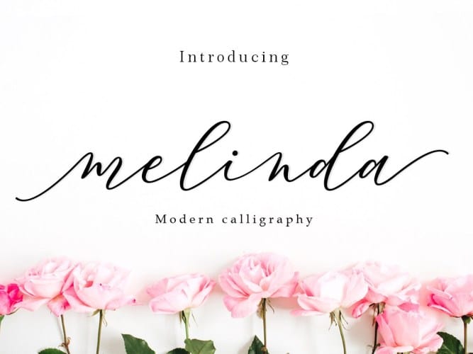 Melinda Script Font
