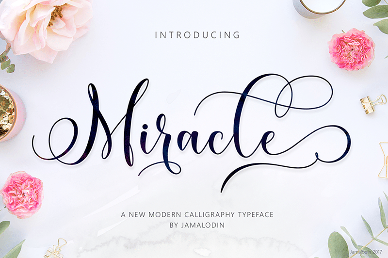 Miracle Script Font