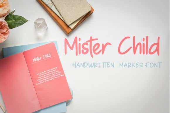 Mister Child Script Font