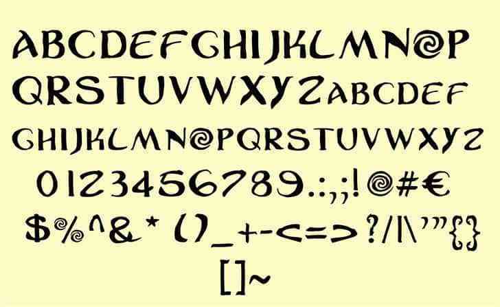 Moanas Font