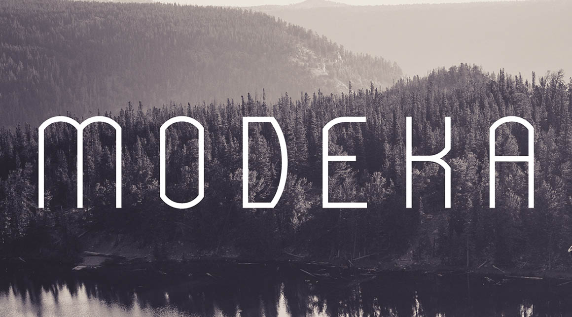 Modeka Font