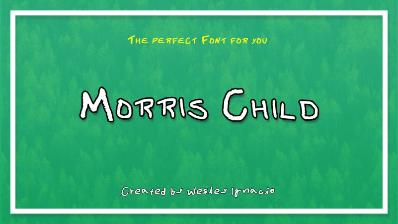 Morris Child Font
