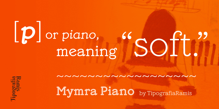 Mymra Piano Font