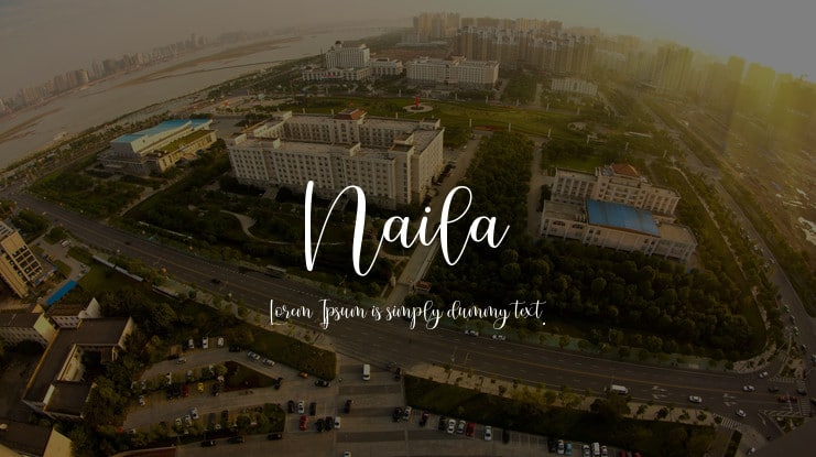 Naila Script Font