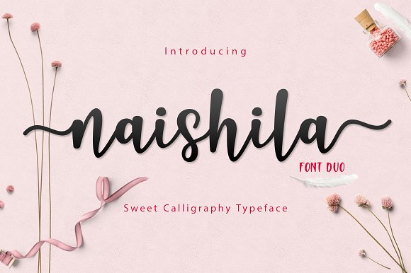 Naishila Dancing Script Font