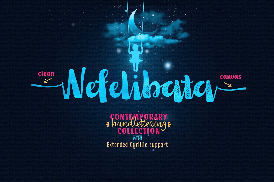 Nefelibata Font Collection